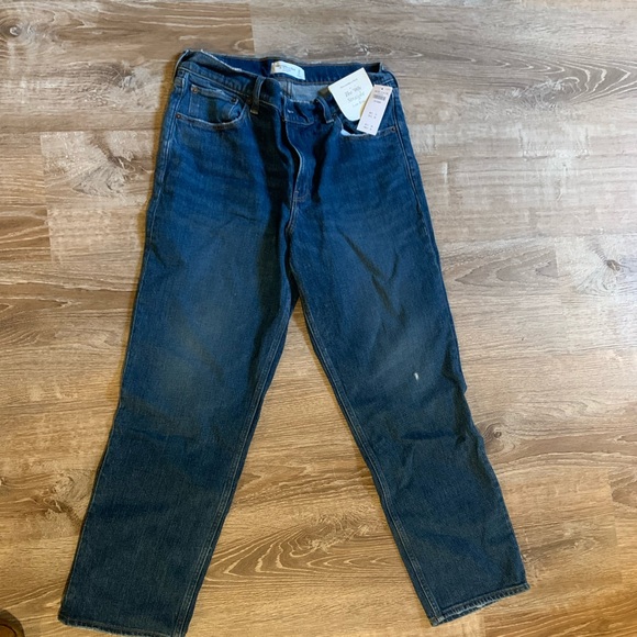 Abercrombie 90’s Straight Low Rise NWT 10/30 - Picture 3 of 4
